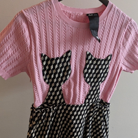 Kitty Cat Knit HaraJuku Dress - Picture 6 of 7